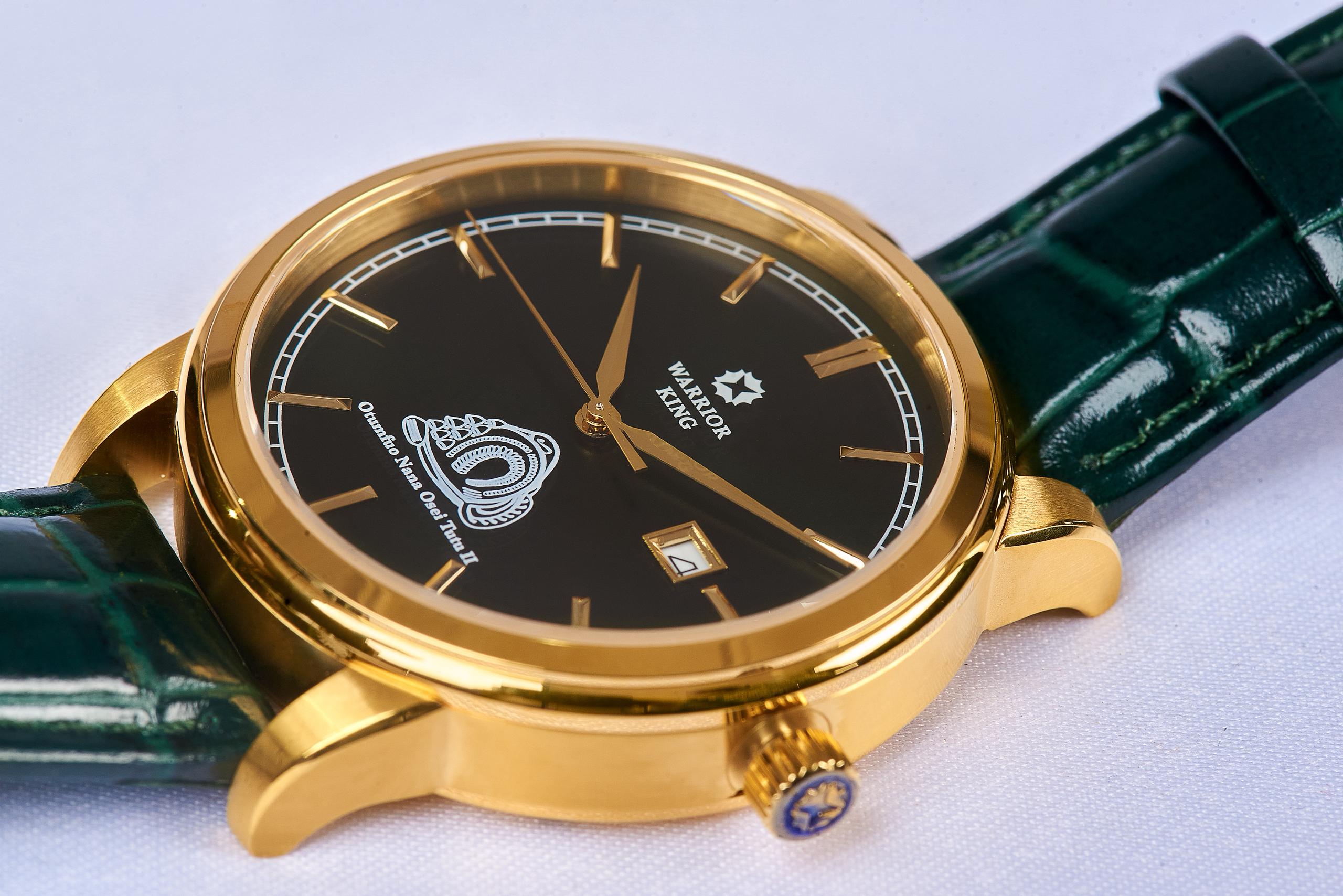 Warrior King timepiece royal presentation ceremony